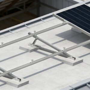 concrete flat roof system ballast system roof muonting system